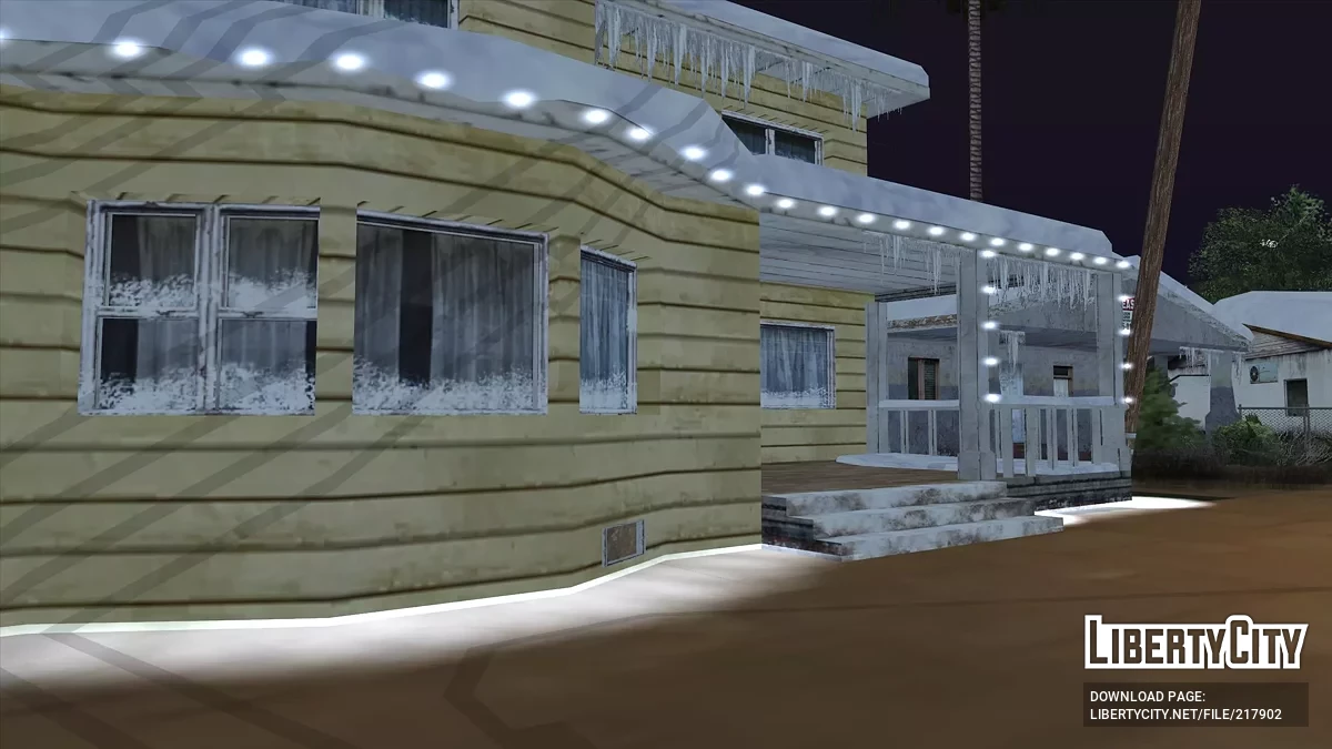 Pack de maisons d'hiver / GTA San Andreas