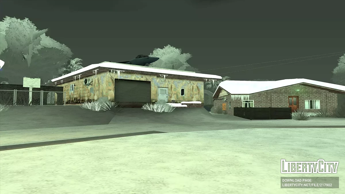 Pack de maisons d'hiver / GTA San Andreas