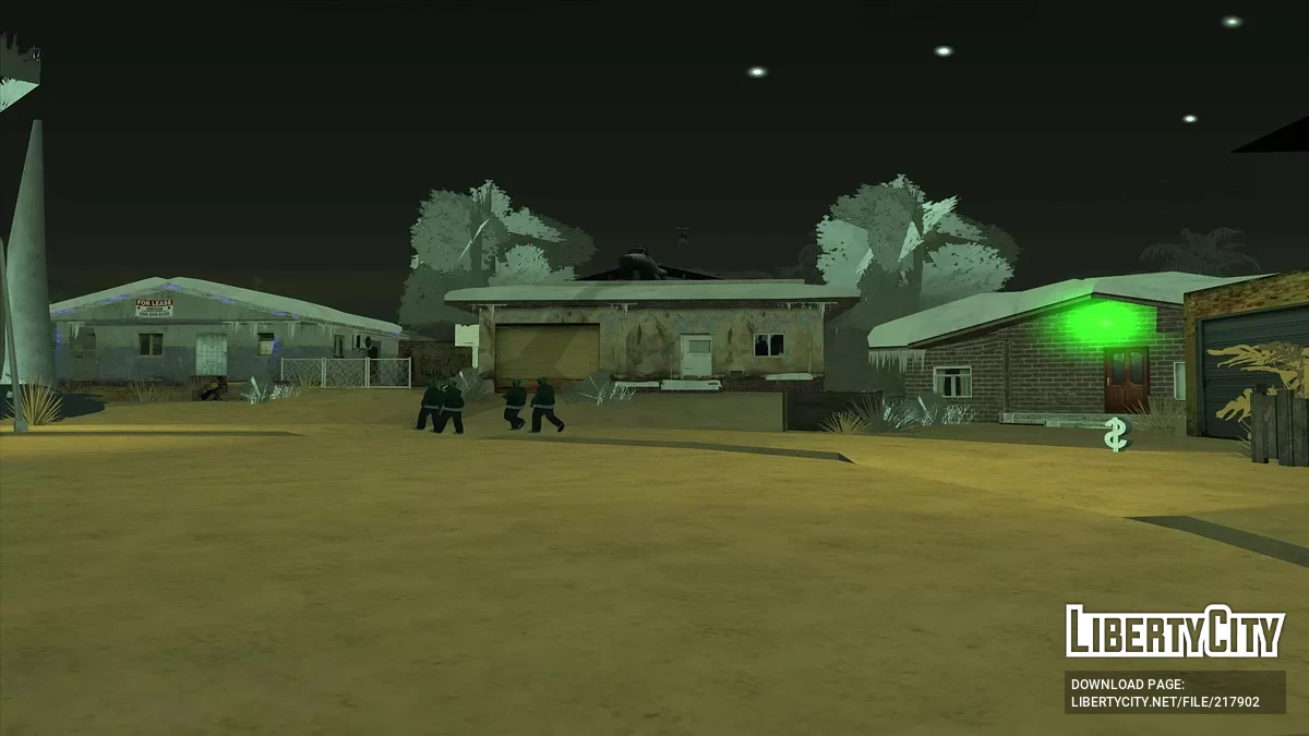 Pack de maisons d'hiver / GTA San Andreas