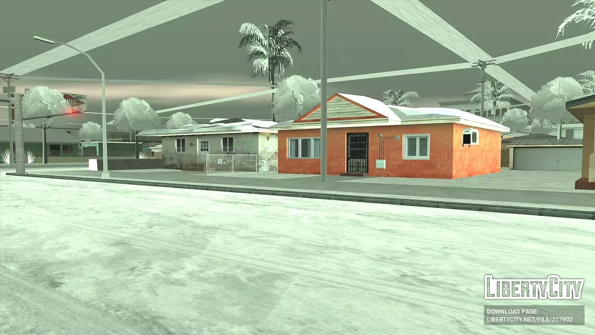 Pack de maisons d'hiver / GTA San Andreas