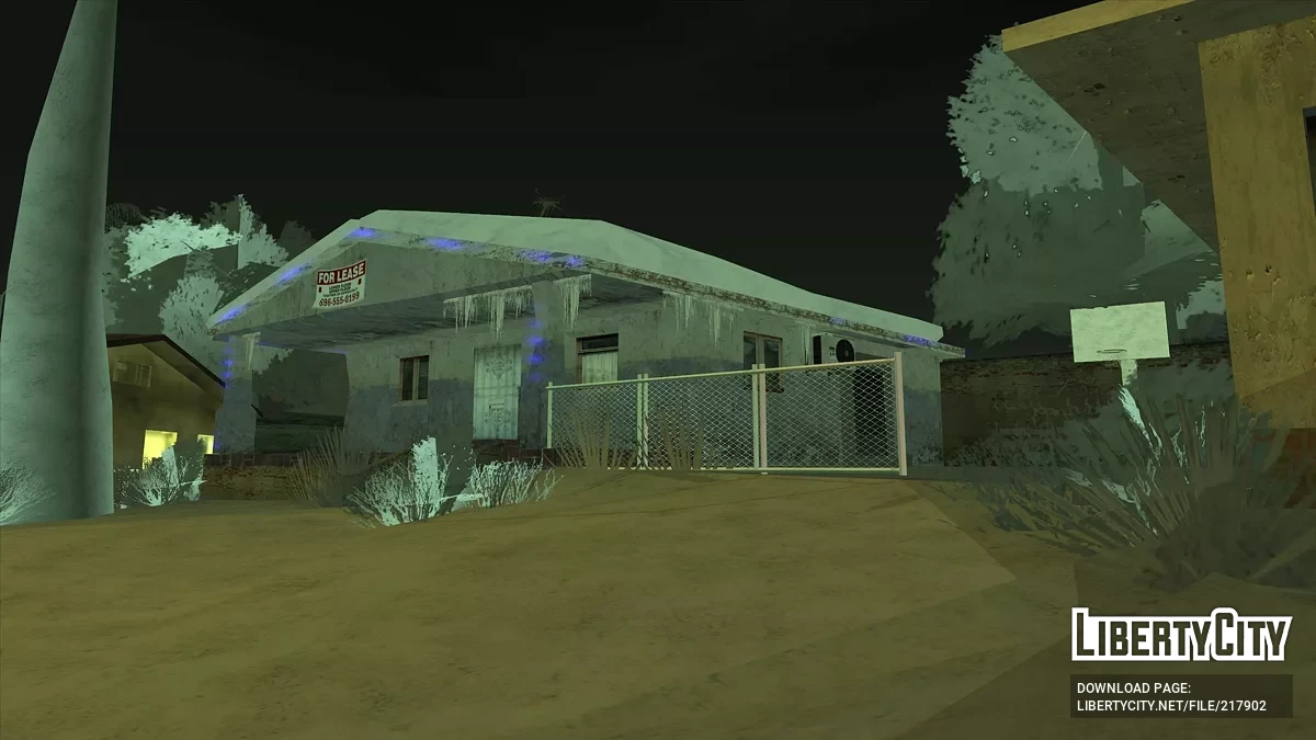 Pack de maisons d'hiver / GTA San Andreas