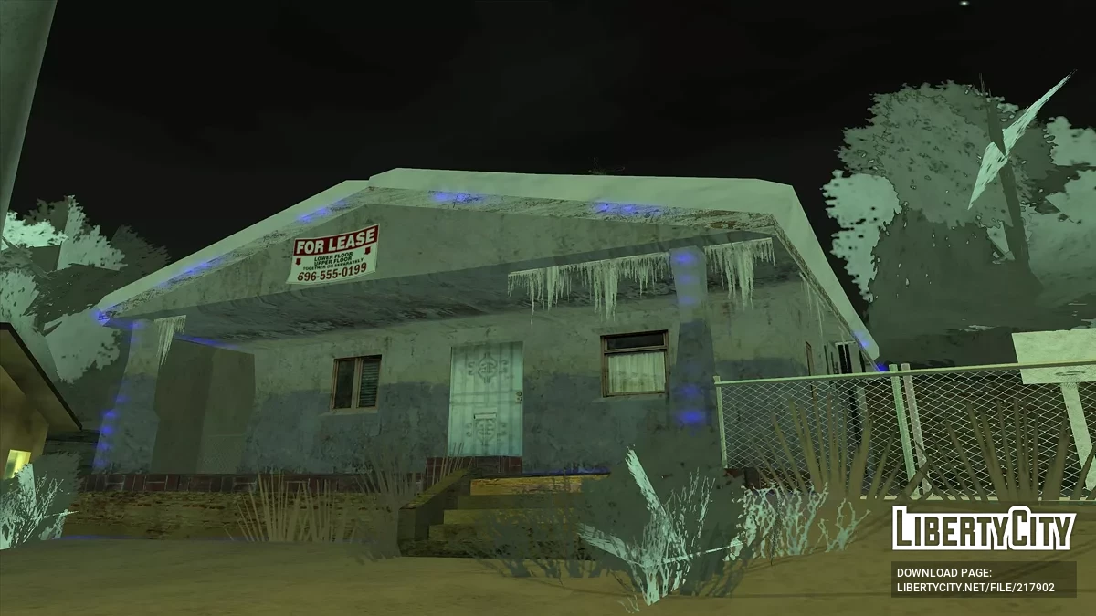 Pack de maisons d'hiver / GTA San Andreas