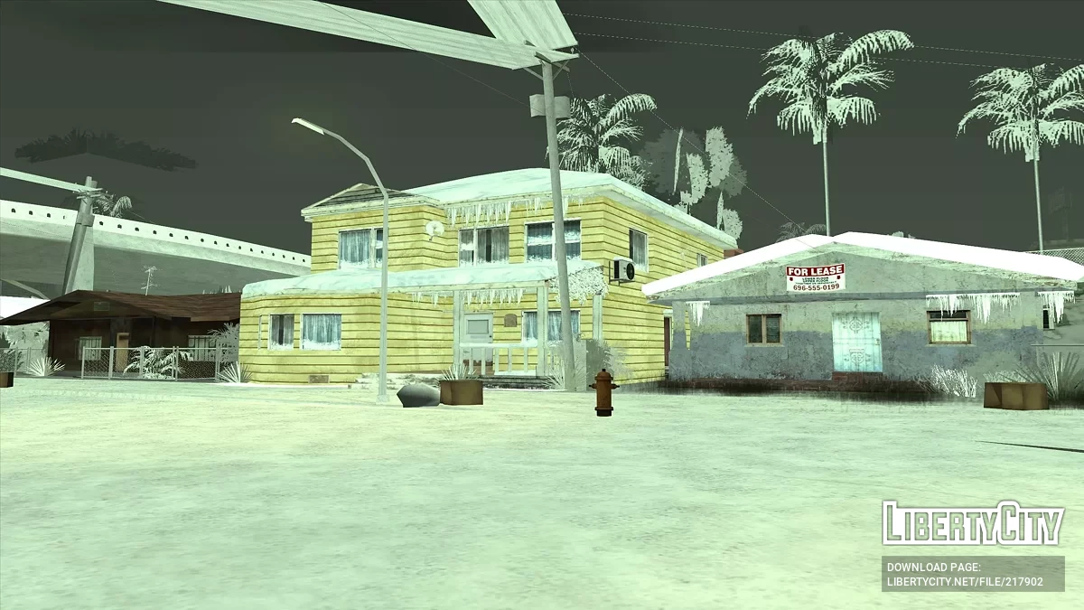 Pack de maisons d'hiver / GTA San Andreas