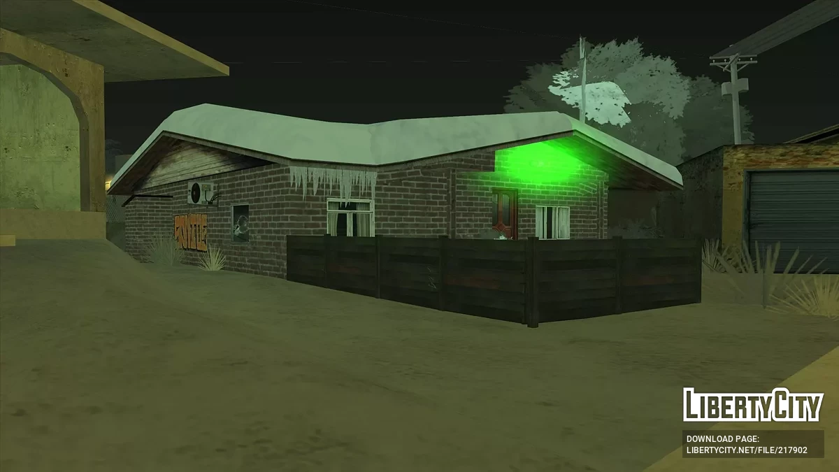 Pack de maisons d'hiver / GTA San Andreas