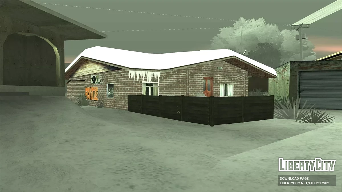 Pack de maisons d'hiver / GTA San Andreas