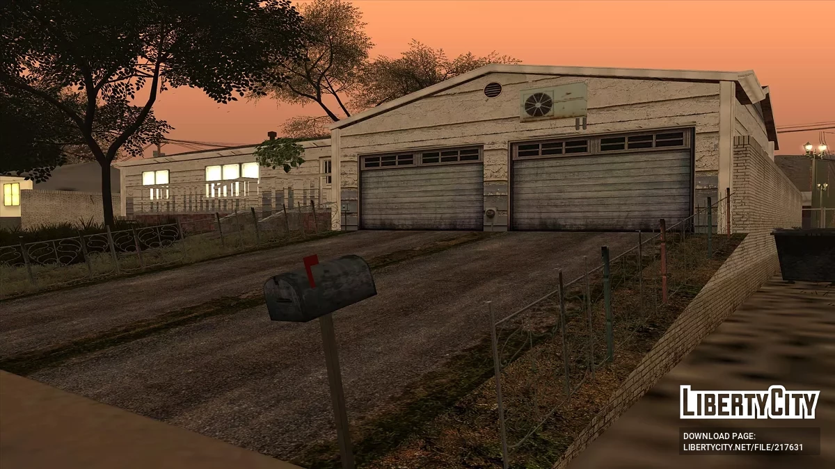 布鲁贝里房屋的重新纹理 / GTA San Andreas