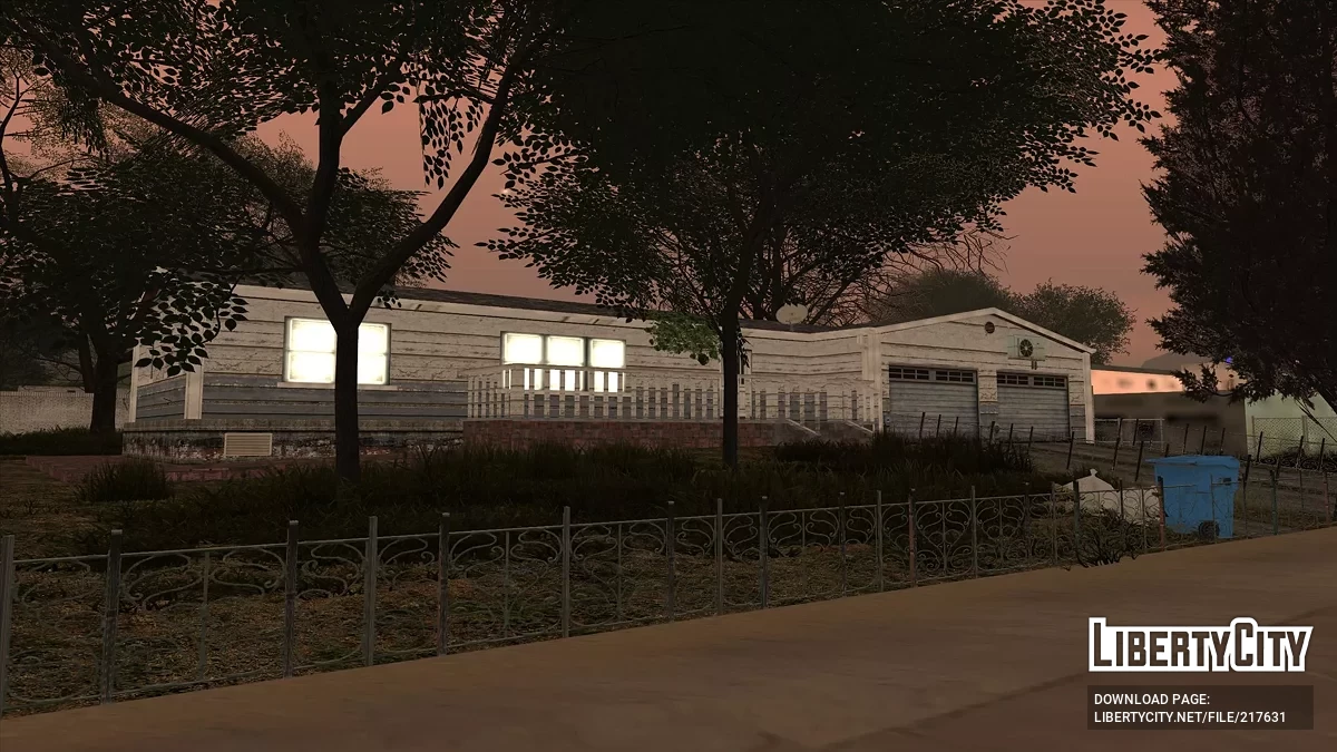 布鲁贝里房屋的重新纹理 / GTA San Andreas