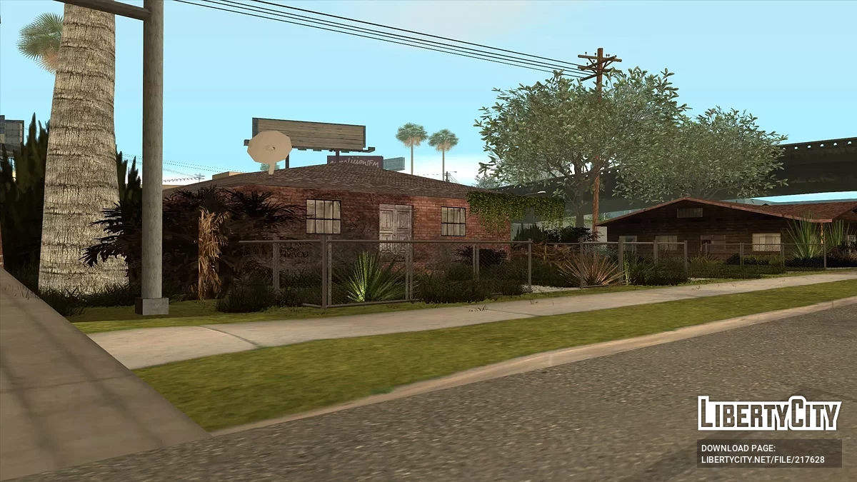 Zarośnięty dom na Grove Street / GTA San Andreas
