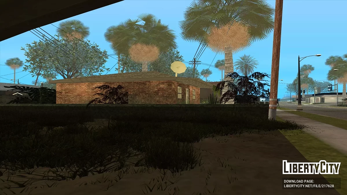 Zarośnięty dom na Grove Street / GTA San Andreas