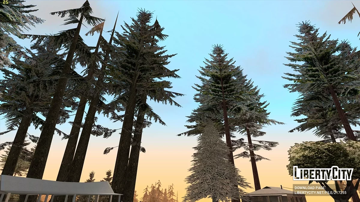 Cayó nieve - Snow Andreas Mod v1.0 / GTA San Andreas