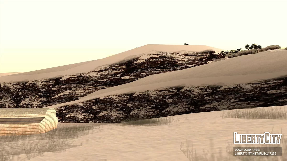 Cayó nieve - Snow Andreas Mod v1.0 / GTA San Andreas