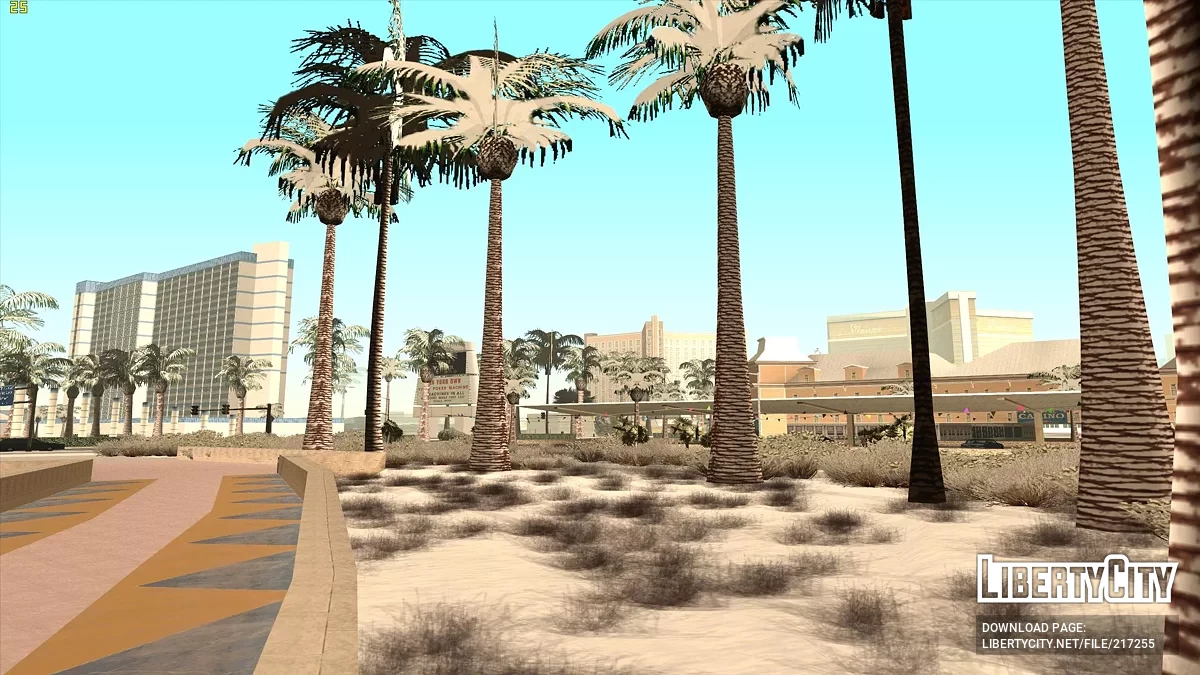 Cayó nieve - Snow Andreas Mod v1.0 / GTA San Andreas
