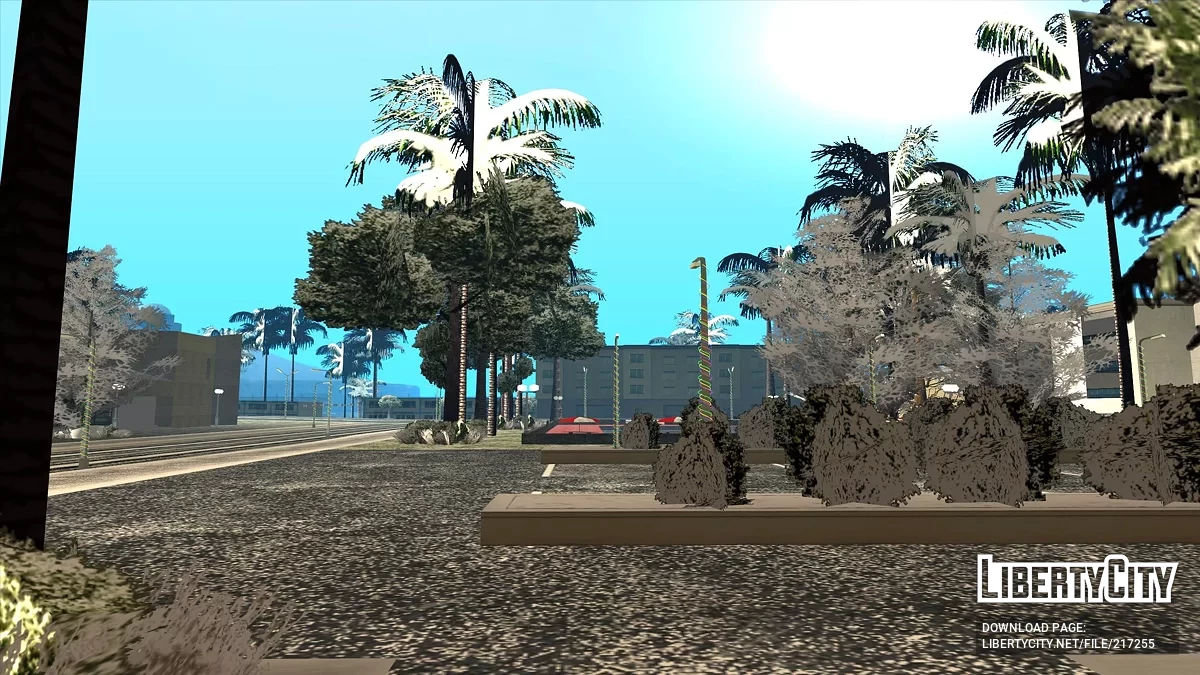 Cayó nieve - Snow Andreas Mod v1.0 / GTA San Andreas