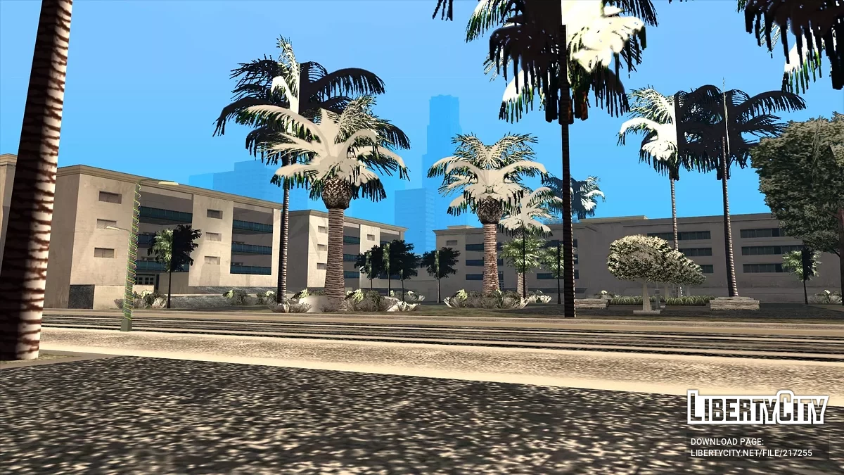 Cayó nieve - Snow Andreas Mod v1.0 / GTA San Andreas