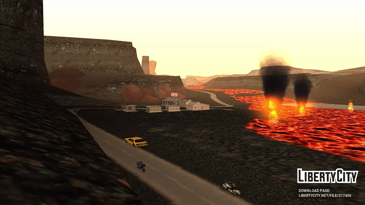 拉斯维加斯中的熔岩和焦土 / GTA San Andreas