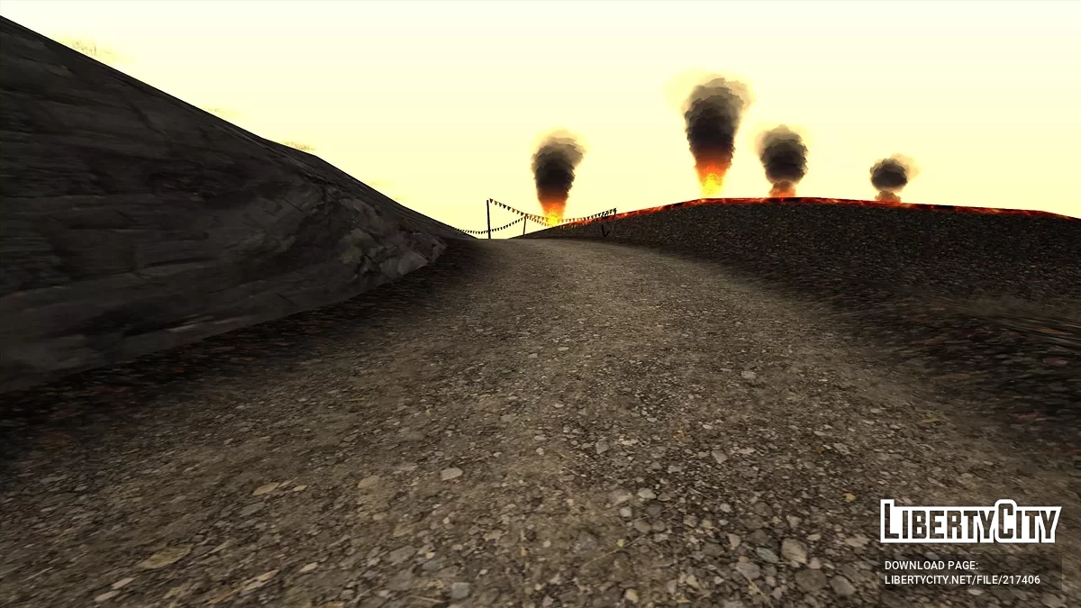 拉斯维加斯中的熔岩和焦土 / GTA San Andreas