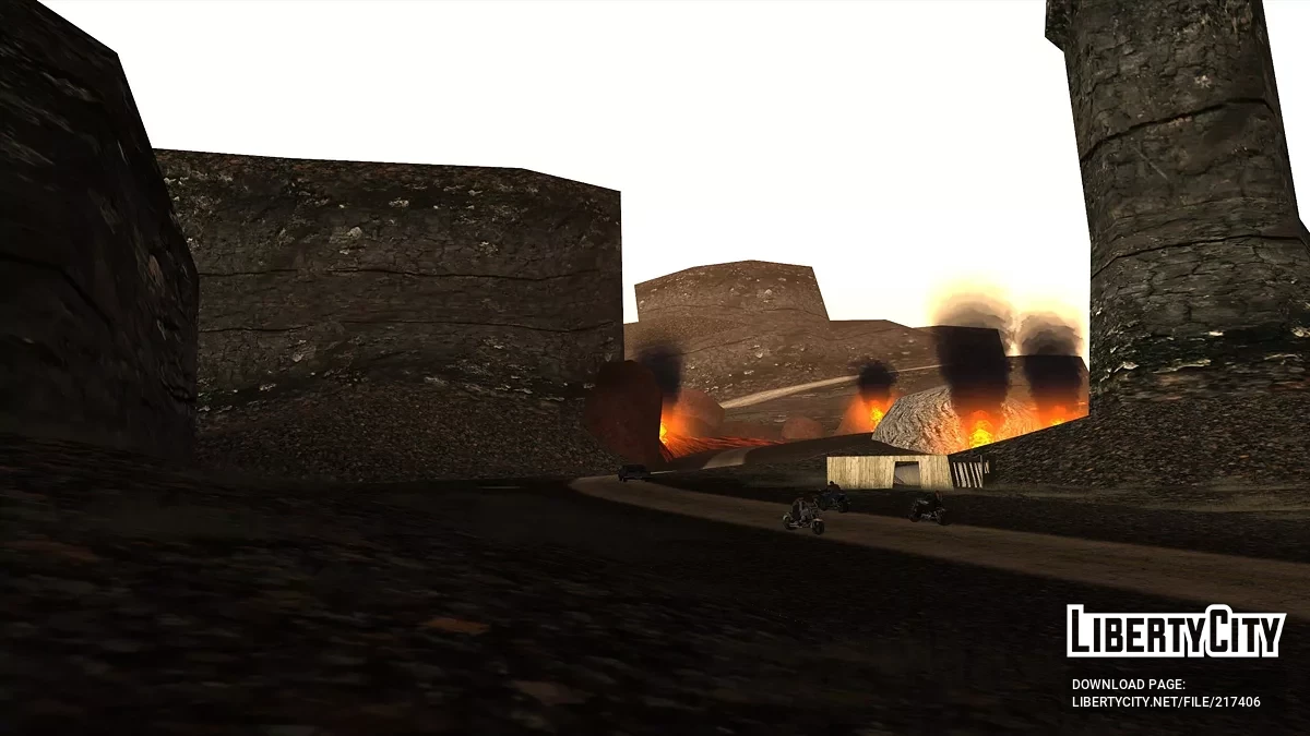 拉斯维加斯中的熔岩和焦土 / GTA San Andreas