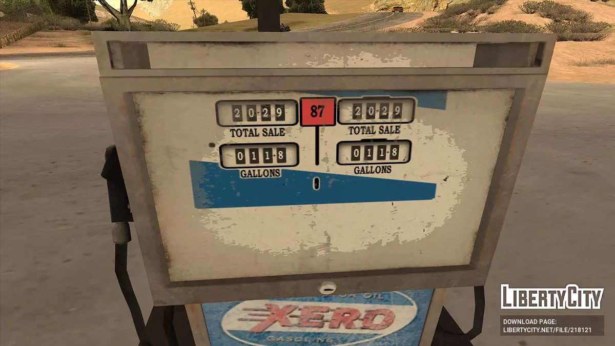 Desert Gas Stations / GTA San Andreas