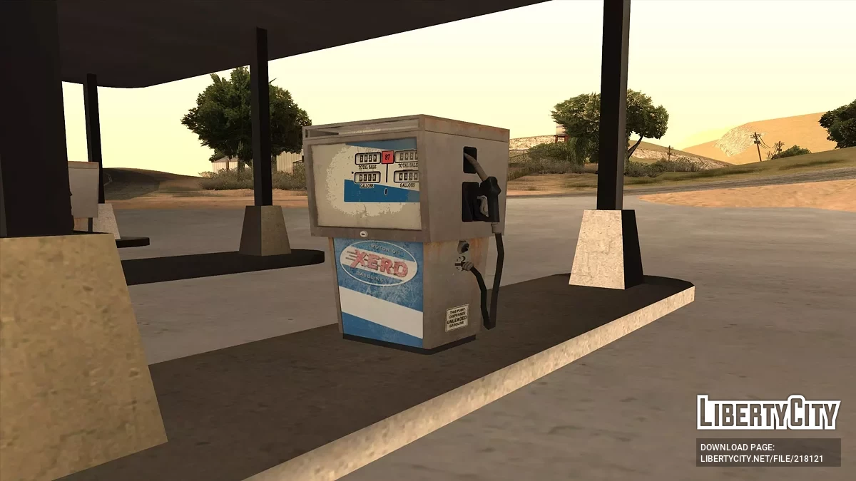 Desert Gas Stations / GTA San Andreas