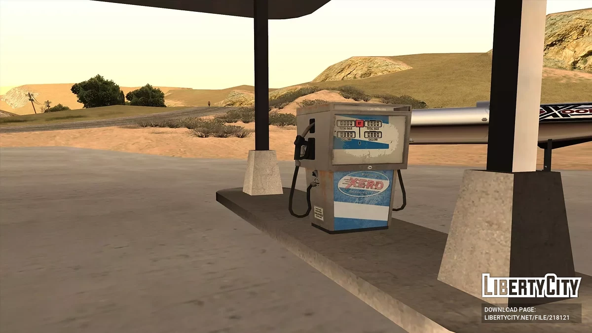 Desert Gas Stations / GTA San Andreas