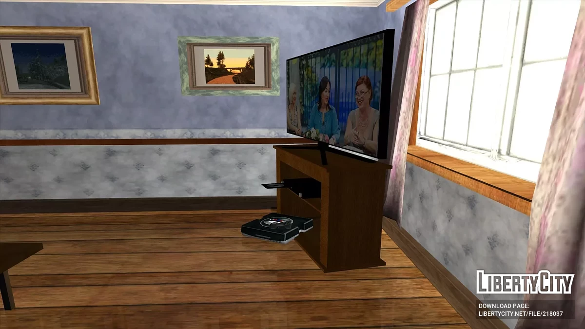 LCD Telewizor / GTA San Andreas