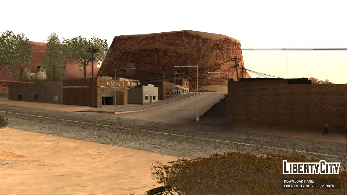 HD objects in the desert / GTA San Andreas