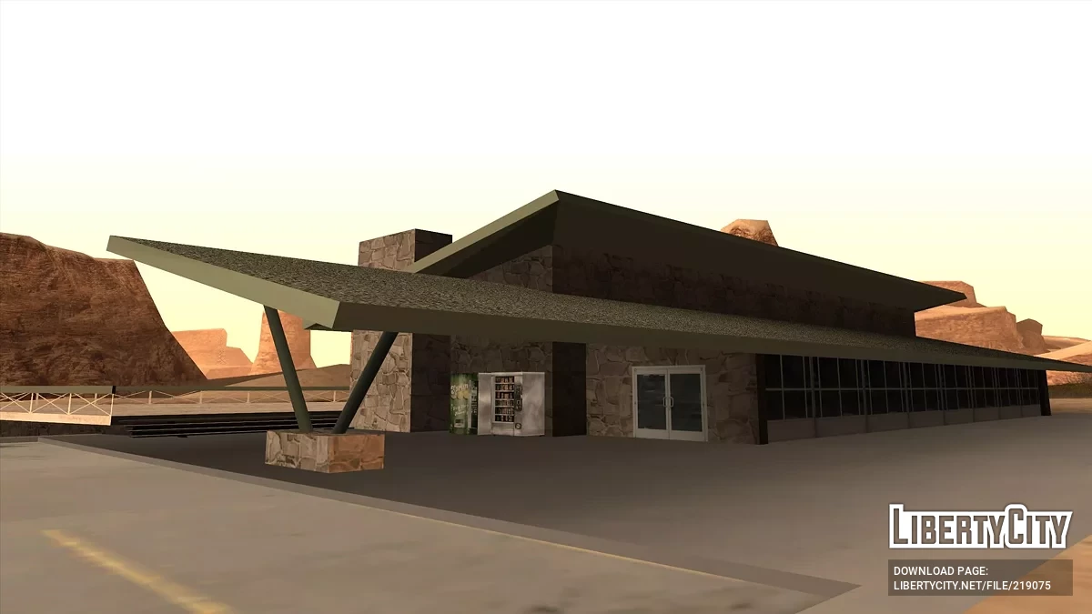 HD objects in the desert / GTA San Andreas