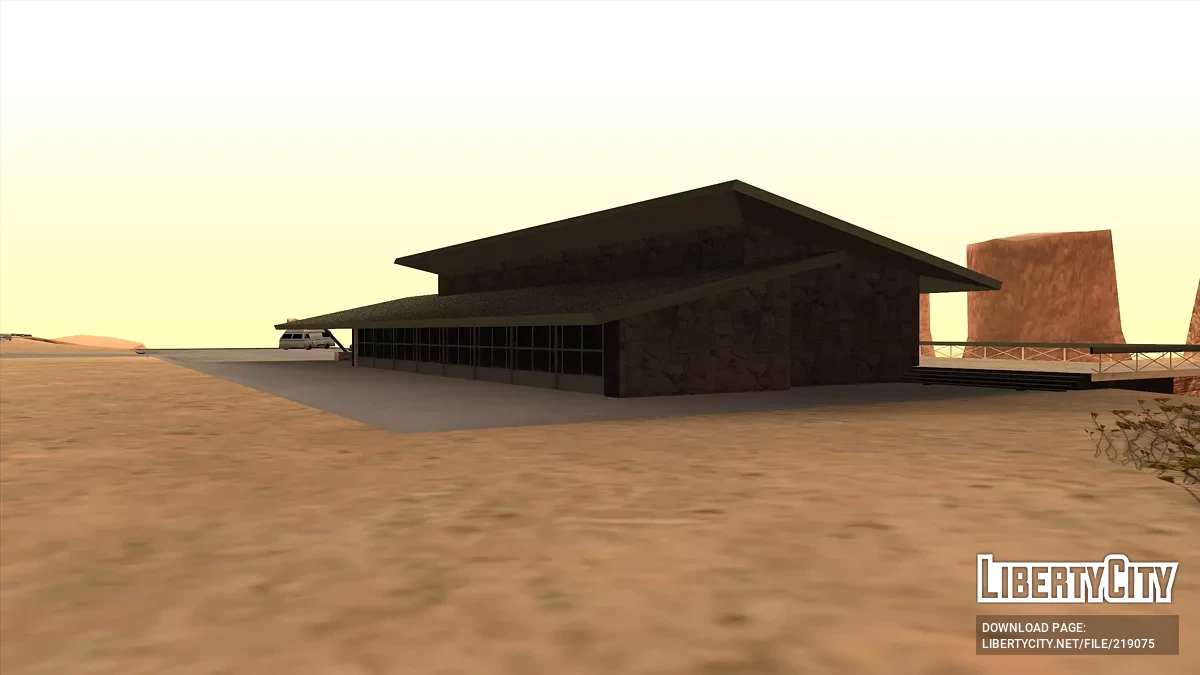 HD objects in the desert / GTA San Andreas