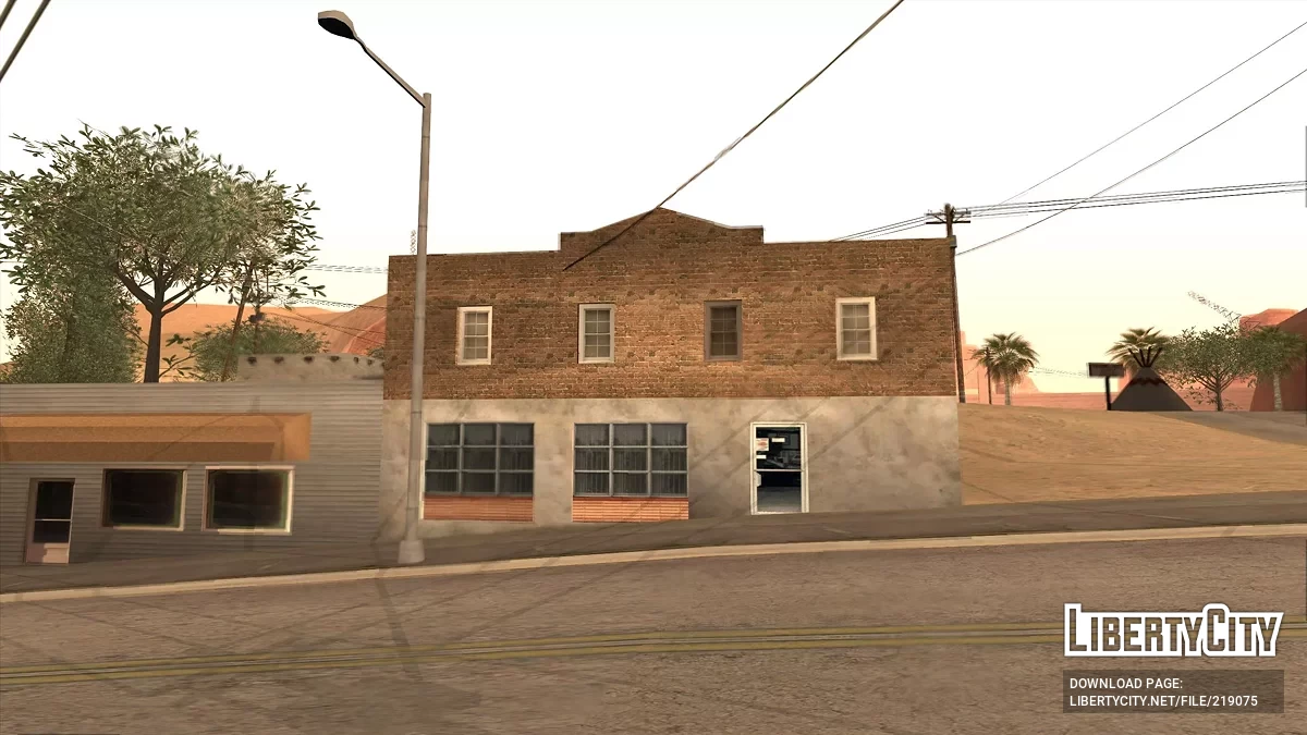 HD objects in the desert / GTA San Andreas