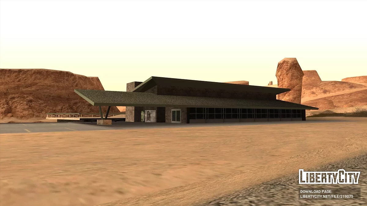 HD objects in the desert / GTA San Andreas