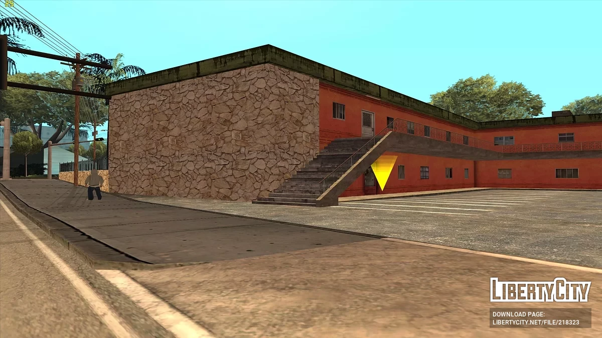 Jefferson Motel Retextured / GTA San Andreas