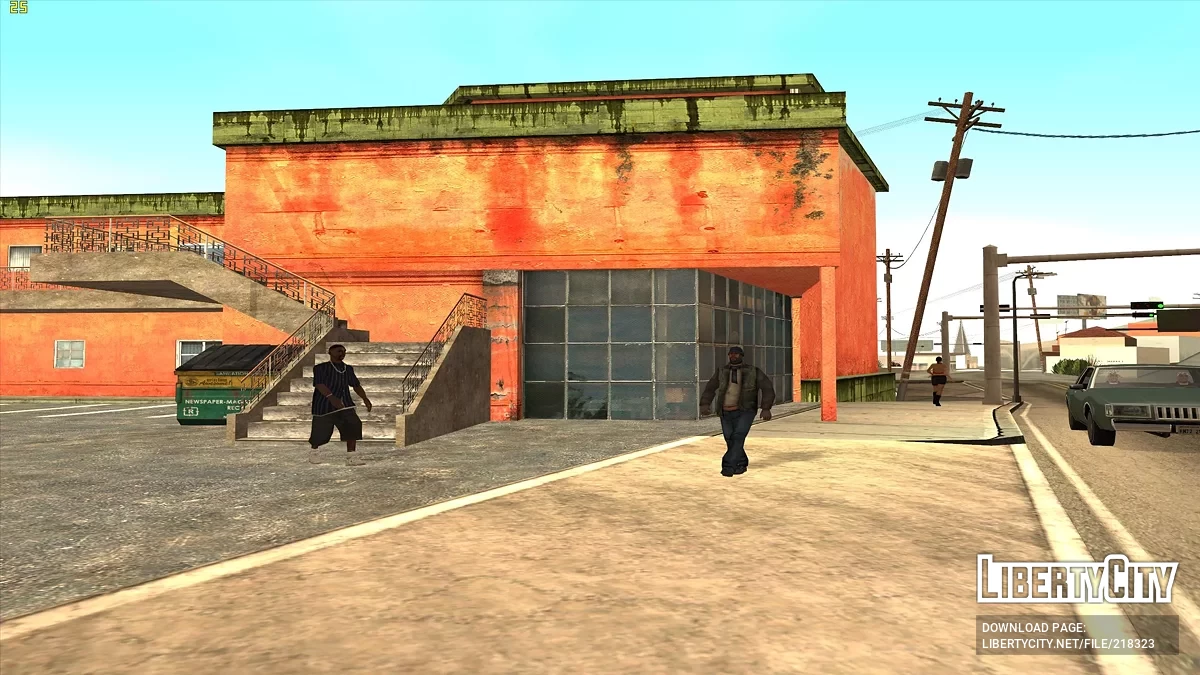 Jefferson Motel Retextured / GTA San Andreas