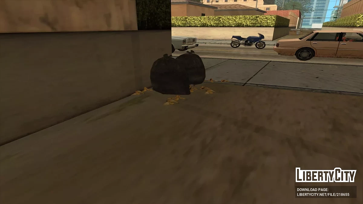 Сміттєві пакети / GTA San Andreas