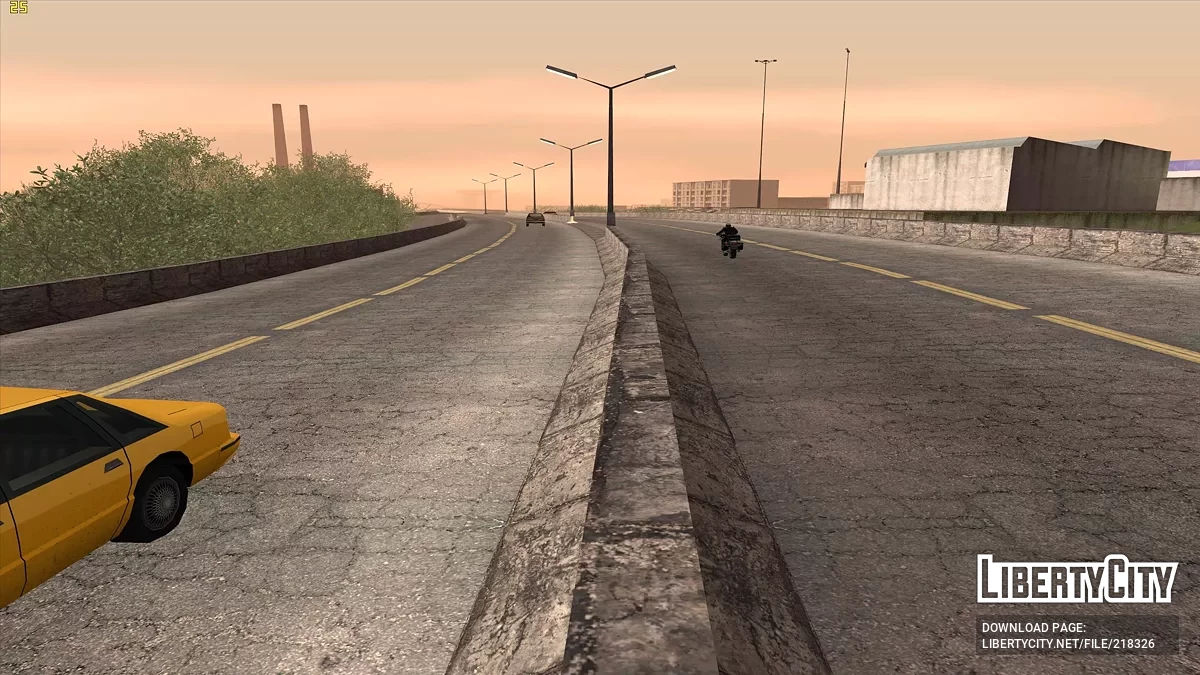 Нове шосе в San Fierro / GTA San Andreas