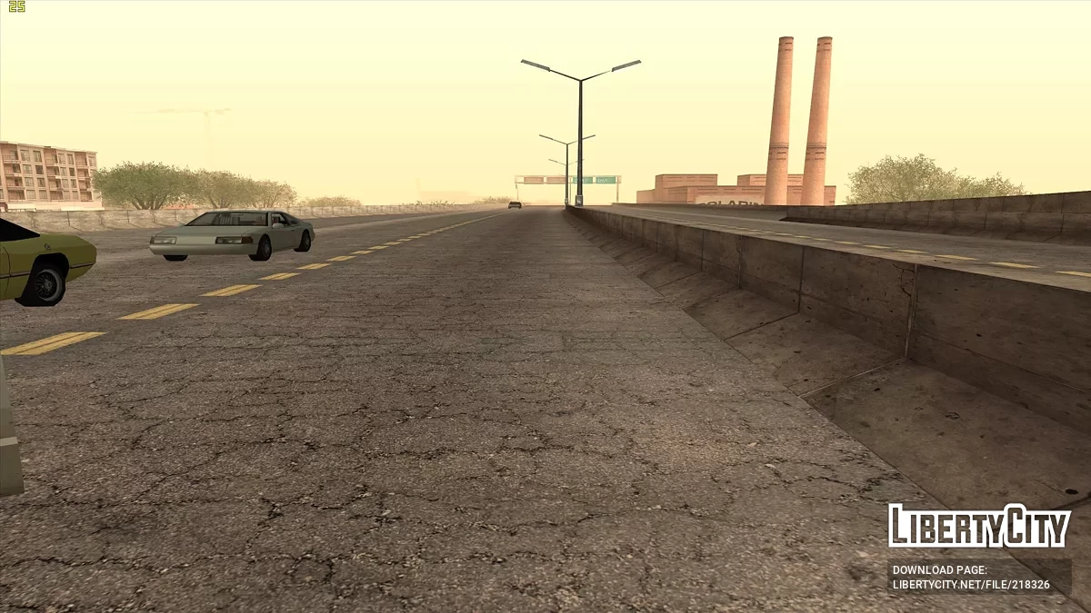 Нове шосе в San Fierro / GTA San Andreas