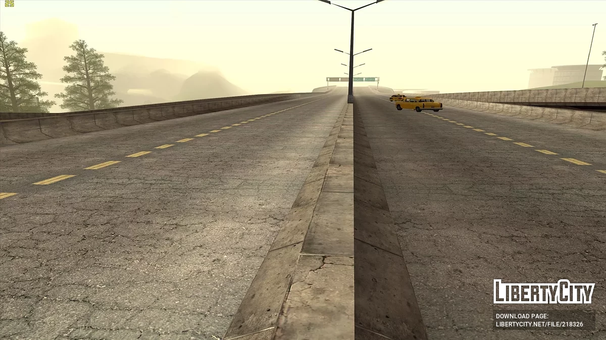 Нове шосе в San Fierro / GTA San Andreas