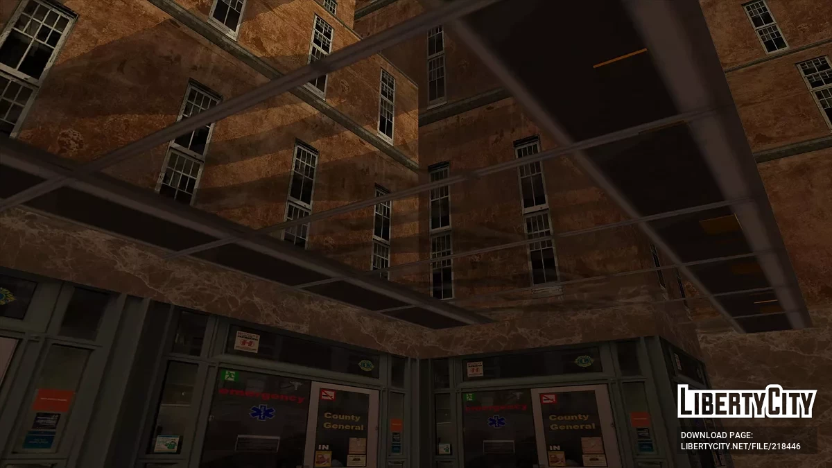 Нові текстури лікарні в Лос-Сантосі / GTA San Andreas