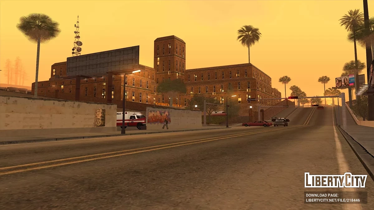 Нові текстури лікарні в Лос-Сантосі / GTA San Andreas