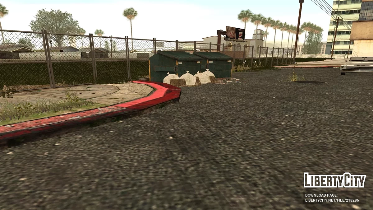 Оновлена заправка в Idlewood / GTA San Andreas
