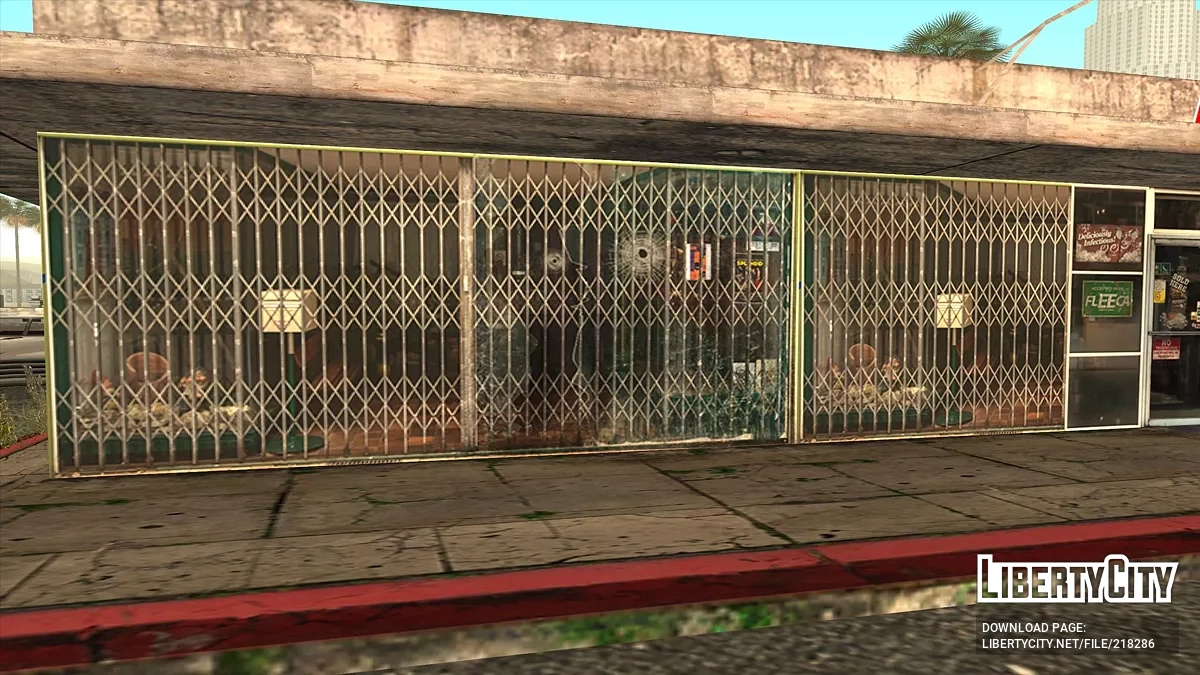 Оновлена заправка в Idlewood / GTA San Andreas