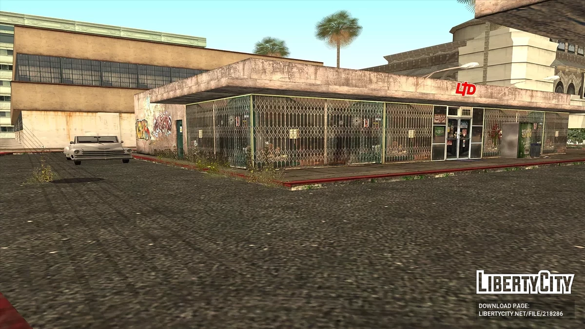 Оновлена заправка в Idlewood / GTA San Andreas