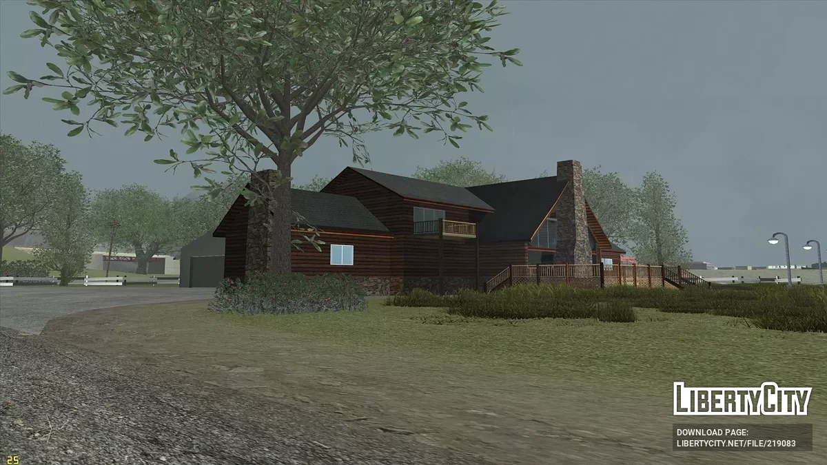 Rancho Toreno y gasolinera en Angel Pine en HD / GTA San Andreas