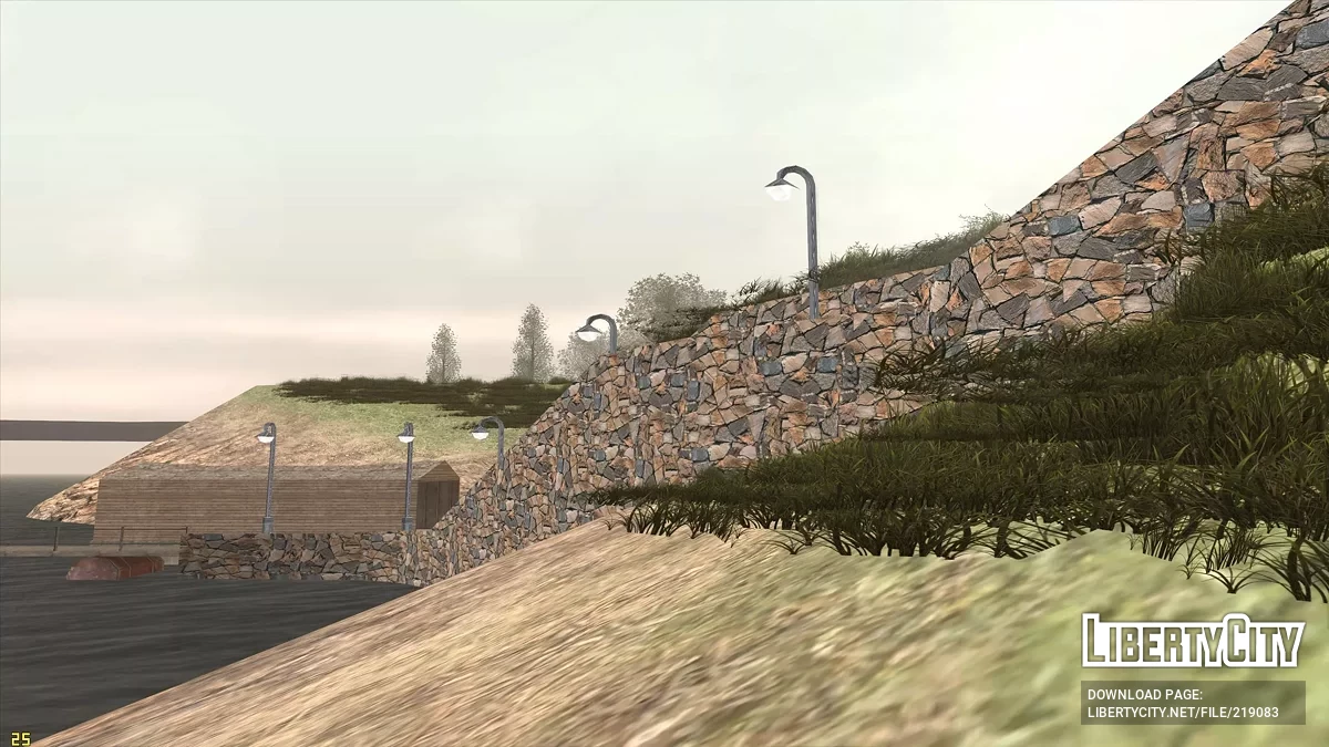 Rancho Toreno y gasolinera en Angel Pine en HD / GTA San Andreas