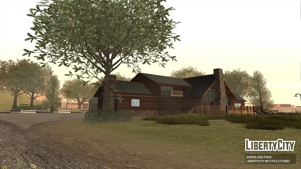 Rancho Toreno y gasolinera en Angel Pine en HD / GTA San Andreas