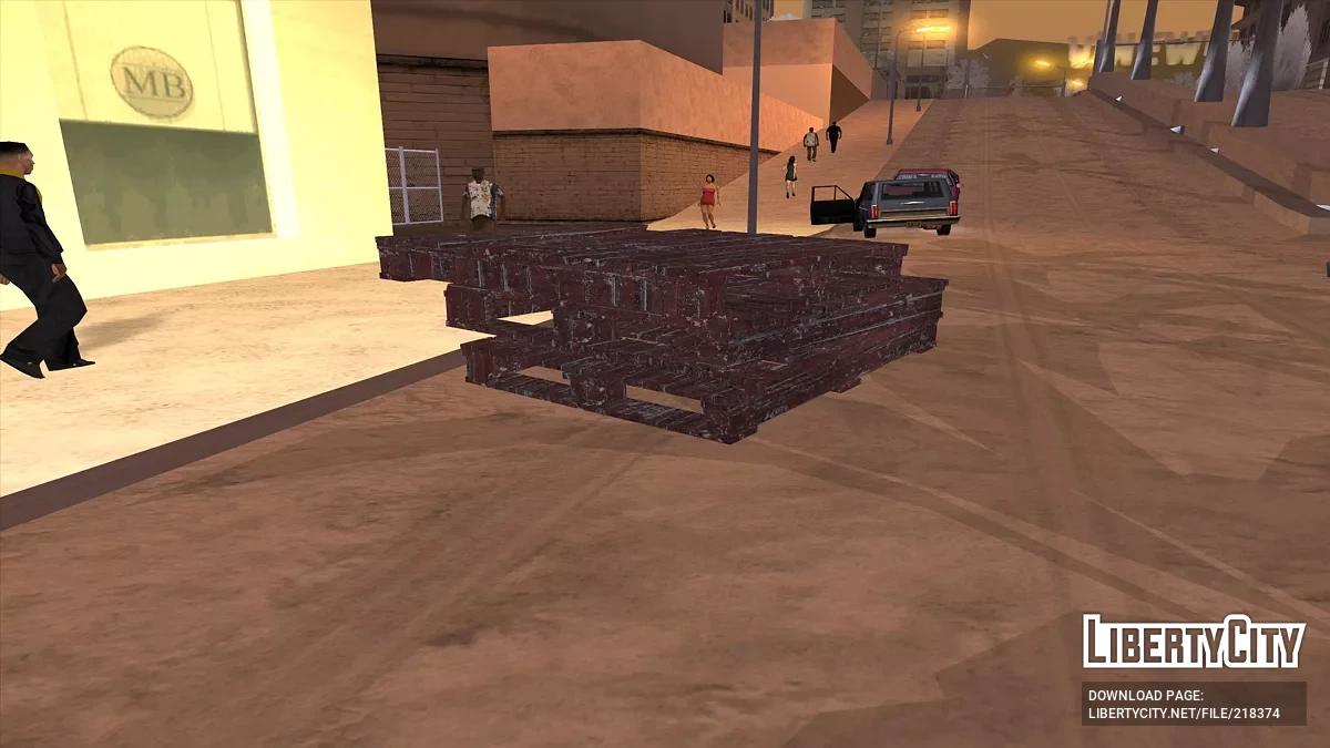 Palet Musim Dingin / GTA San Andreas