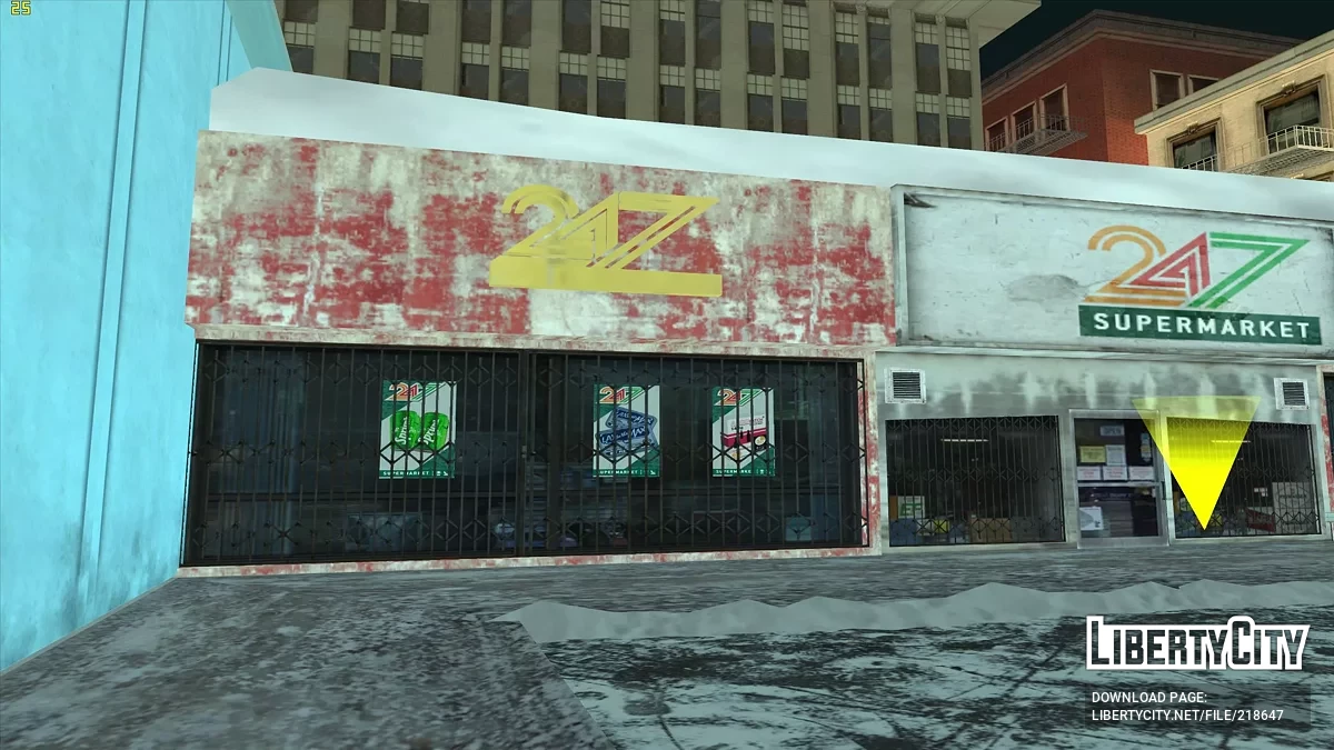 Toko Musim Dingin 24 на 7 di Los Santos / GTA San Andreas