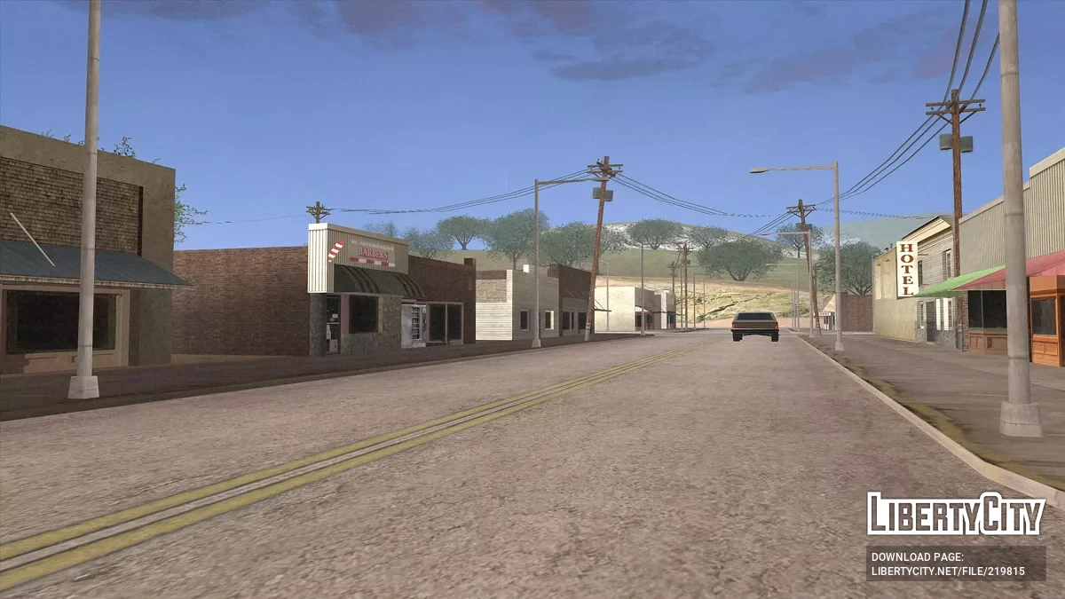 HD pueblo El Quebrados / GTA San Andreas