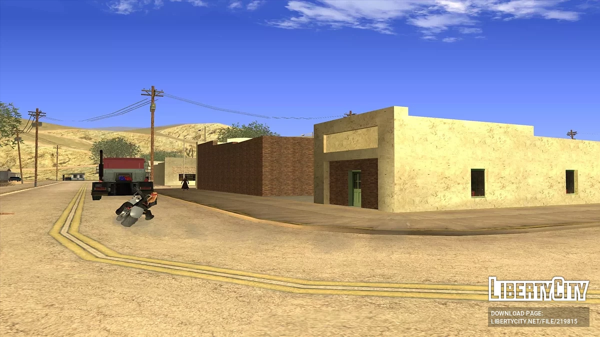 HD pueblo El Quebrados / GTA San Andreas