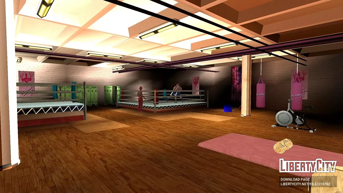 Gimnasio de Vice City / GTA San Andreas