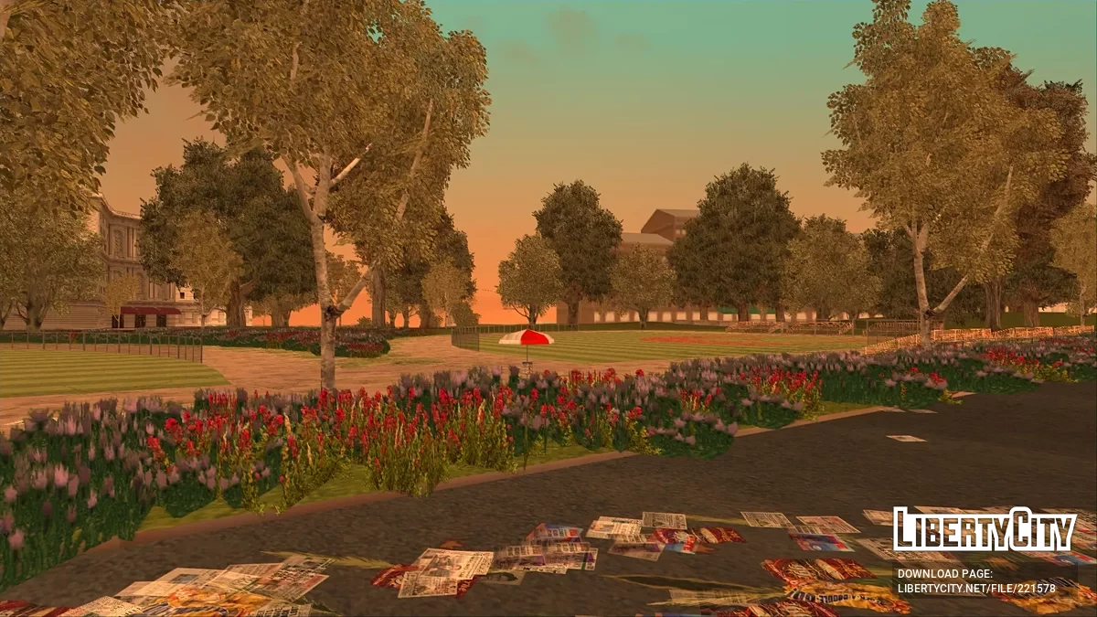 Mixed Vanilla Grass - Spring Edition - Улучшенная трава в весеннем стиле / GTA San Andreas
